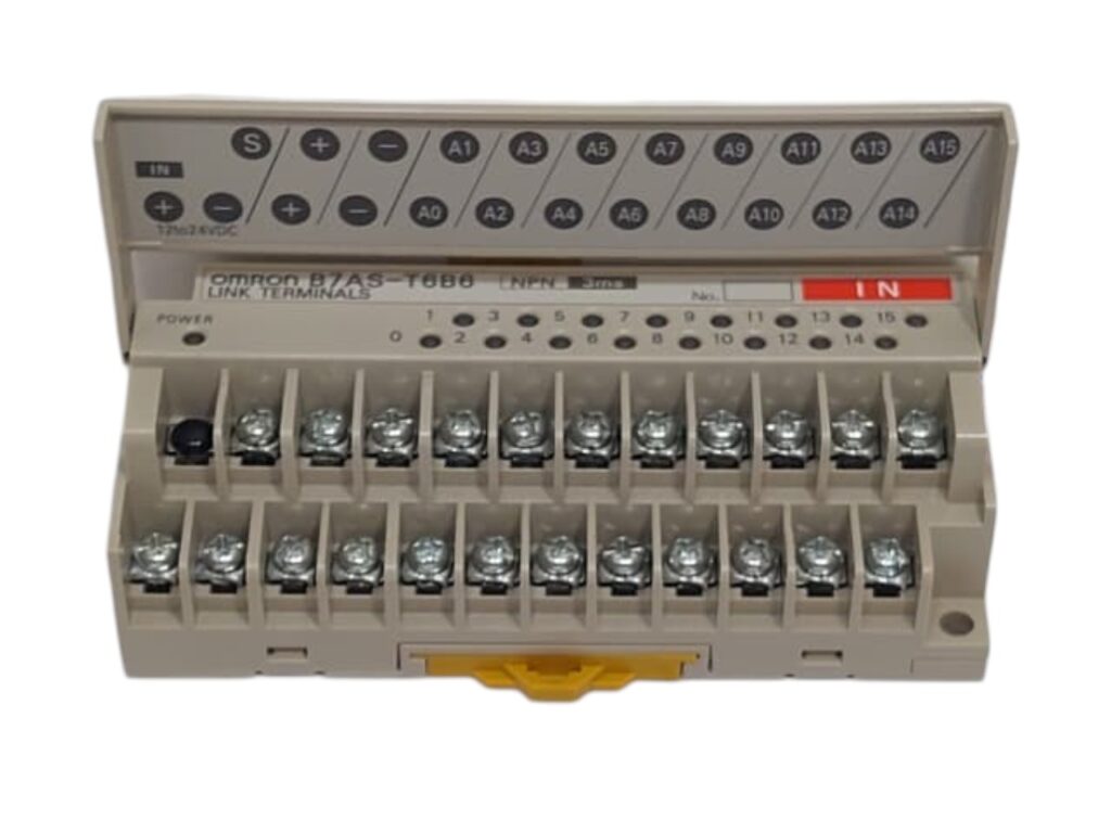 Omron B7AS-T6B6 Link Terminal 16-Point NPN