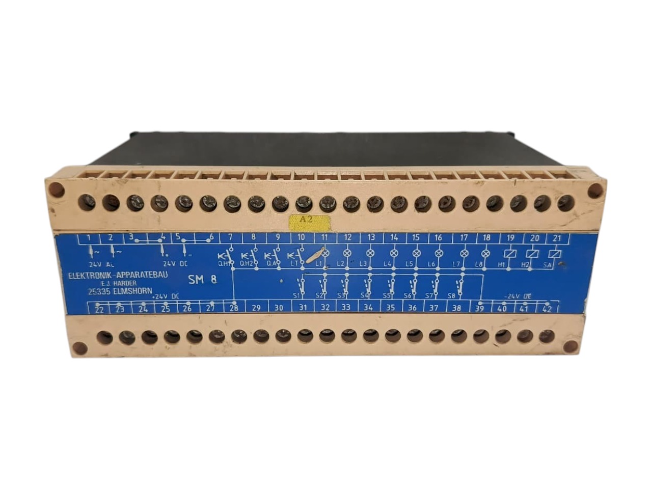 1 Elektronik-Apparatebau E.J. Harder SM 8 Fault Signaling Module | 24V AC/DC Marine Protection Controller - Image 1