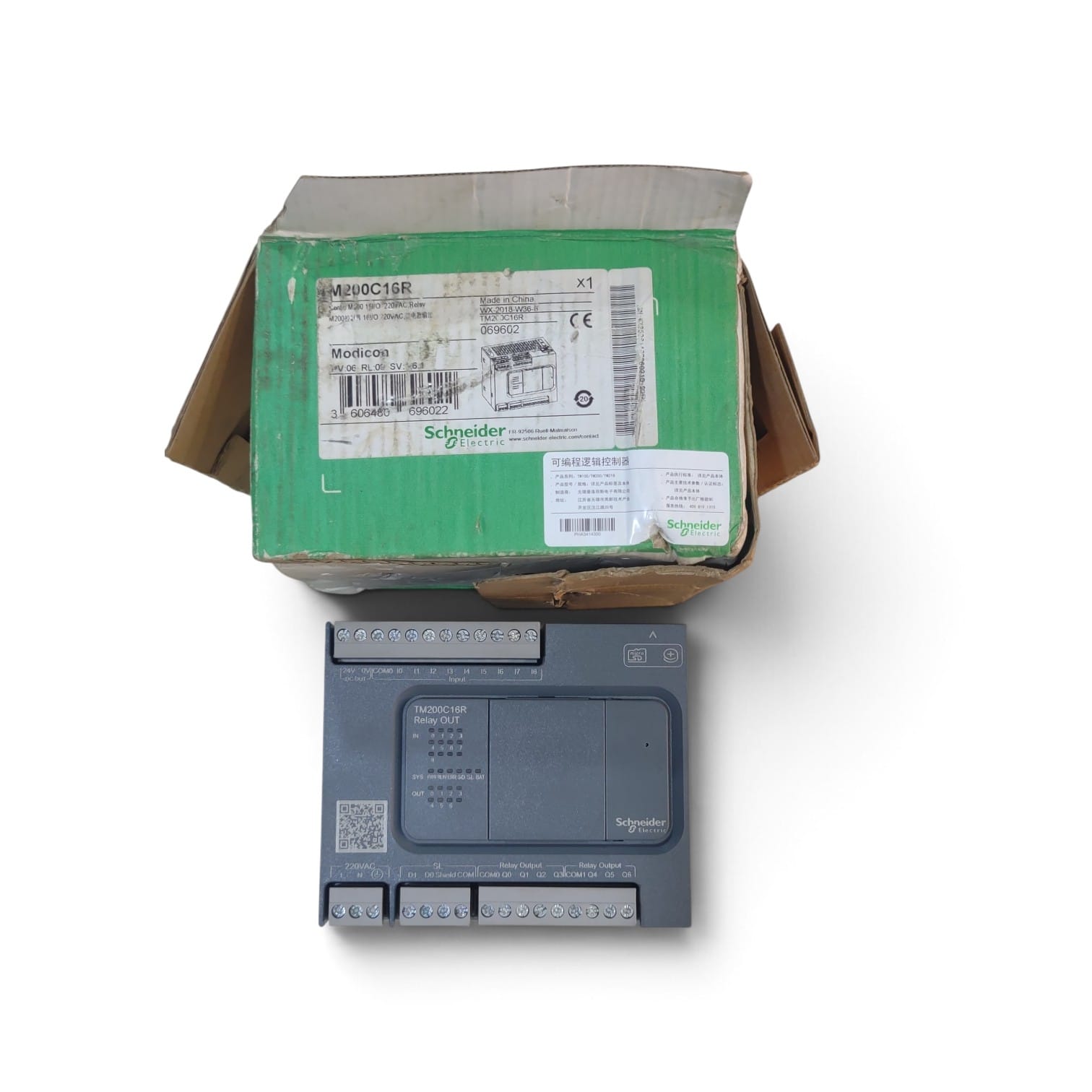 9 Schneider Electric Modicon M200 model TM200C16R (New) - Image 1