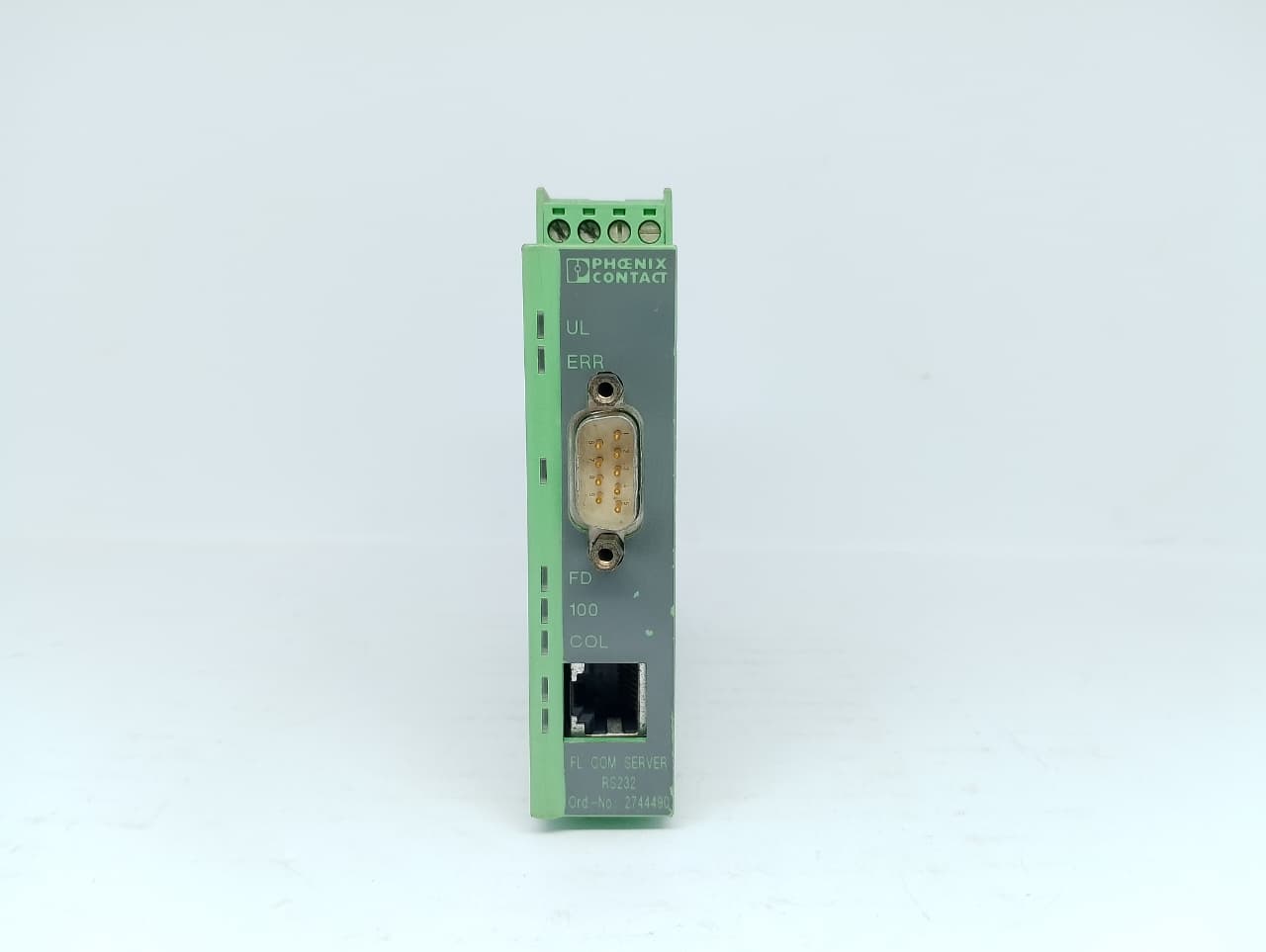37.7 PHOENIX CONTACT FL COM SERVER RS232 INTERFACE CONVERTER-2744490 - Image 1