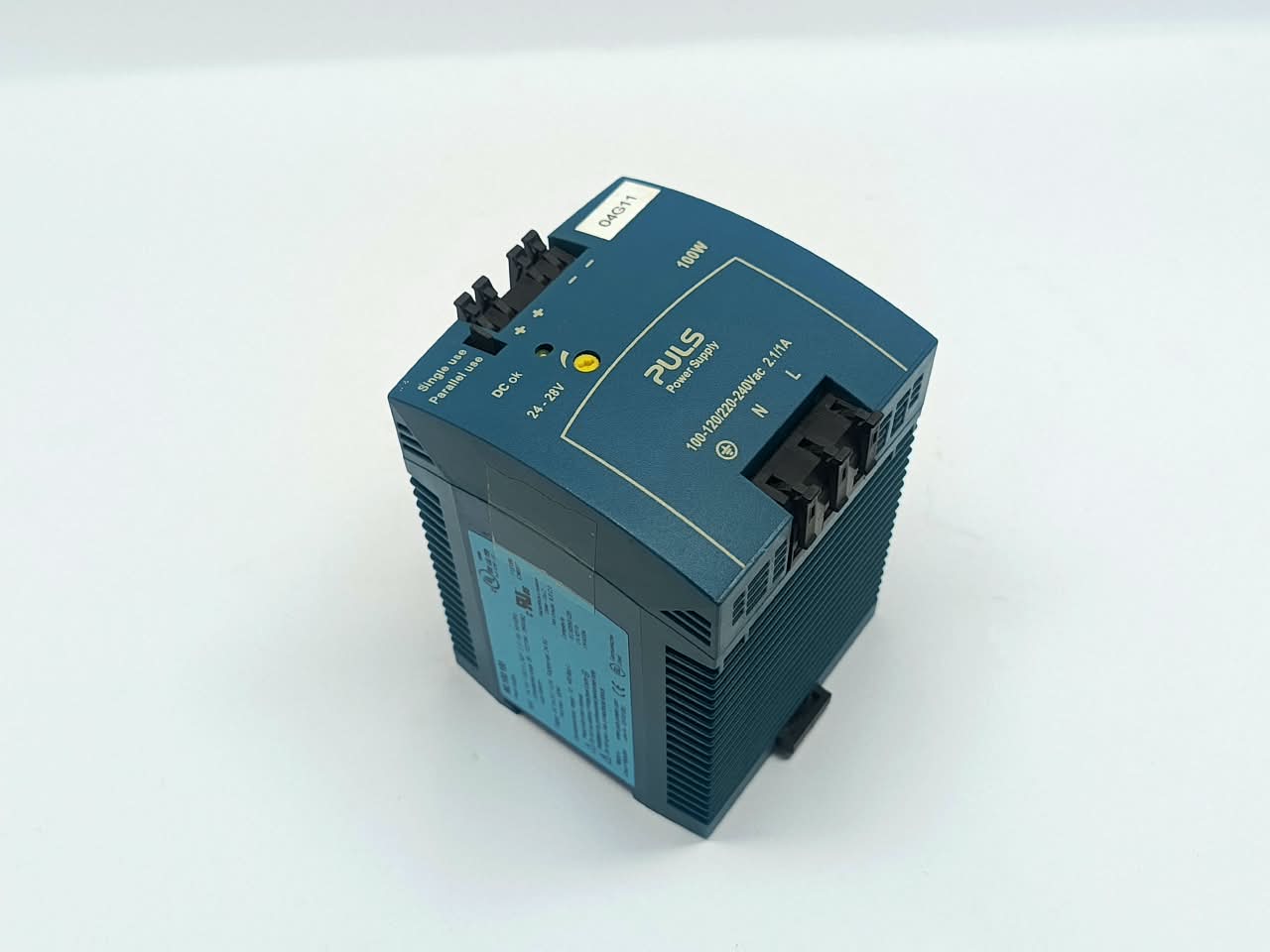 1 PULS ML100.100 Single Phase DIN Rail Power Supply - Image 1