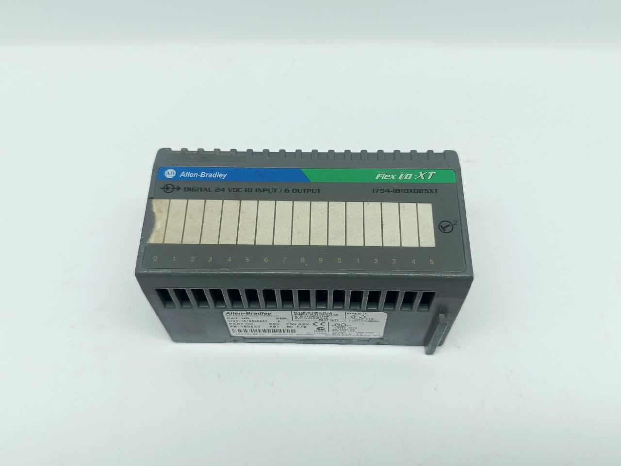 34.6 Allen-Bradley 1794-IB10XOB6XT Active Mature Combination Digital Input/output Module - Image 1